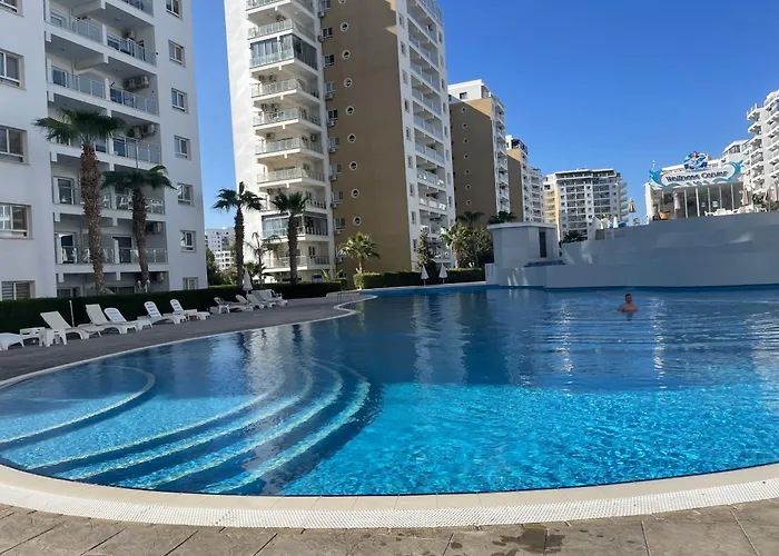 Family Friendly Modern Flat In Caesar &spa, Long Iskele, Kktc Apartamento *